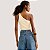 BLUSA LEZ A LEZ NULA MANGA MALHA BEGE FEMININO ADULTO - Imagem 2