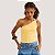 BLUSA LEZ A LEZ NULA MANGA MALHA AMARELO FEMININO ADULTO - Imagem 1