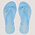 CHINELO COLCCI DEDO ACQUA METAL AZUL CLARO FEMININO ADULTO - Imagem 1