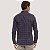 CAMISA DESERT MANGA LONGA SLIM ALGODÃO AZUL MARINHO MASCULINO ADULTO - Imagem 2