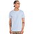 CAMISETA COLCCI MANGA CURTA SLIM ALGODÃO AZUL PASTEL MASCULINO ADULTO - Imagem 1