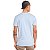 CAMISETA COLCCI MANGA CURTA SLIM ALGODÃO AZUL PASTEL MASCULINO ADULTO - Imagem 2