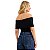 BLUSA LEZ A LEZ REGATA BODY MISTO PRETO FEMININO ADULTO - Imagem 3