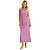 VESTIDO LEZ A LEZ REGATA VISCOSE LONGO ROSA FEMININO ADULTO - Imagem 1
