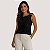 BLUSA SLY MANGA CURTA VISCOSE PRETO FEMININO ADULTO - Imagem 1