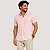 CAMISA DESERT MANGA CURTA SLIM ALGODÃO ROSA MASCULINO ADULTO - Imagem 1