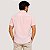CAMISA DESERT MANGA CURTA SLIM ALGODÃO ROSA MASCULINO ADULTO - Imagem 2