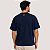 CAMISETA LACOSTE MANGA CURTA COMFORT ALGODÃO AZUL MARINHO MASCULINO ADULTO - Imagem 2