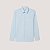 CAMISA LACOSTE MANGA LONGA SLIM ALGODÃO LISO AZUL CLARO MASCULINO ADULTO - Imagem 3