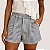 SHORT SLY BRIM ALFAIATARIA LISTRADO AZUL JEANS FEMININO ADULTO - Imagem 1