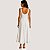 VESTIDO SLY REGATA CREPE OFFWHITE FEMININO ADULTO - Imagem 2