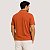 POLO RESERVA MANGA CURTA COMFORT ALGODÃO MARROM MASCULINO ADULTO - Imagem 2