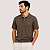 POLO RESERVA MANGA CURTA COMFORT PIQUET LISO VERDE MUSGO MASCULINO ADULTO - Imagem 1