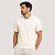 POLO RESERVA MANGA CURTA COMFORT PIQUET LISO OFFWHITE MASCULINO ADULTO - Imagem 1
