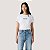 BLUSA LEVIS MANGA CURTA T-SHIRT ALGODÃO BRANCO FEMININO ADULTO - Imagem 1
