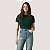 BLUSA LEVIS MANGA CURTA T-SHIRT ALGODÃO VERDE FEMININO ADULTO - Imagem 1