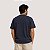 CAMISETA AEROPOSTALE MANGA CURTA COMFORT ALGODÃO AZUL MARINHO MASCULINO ADULTO - Imagem 2