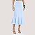 SAIA COLCCI ALGODÃO MIDI AZUL PASTEL FEMININO ADULTO - Imagem 1