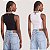 BLUSA COLCCI REGATA PACK COM DUAS PEÇAS PRETO E BRANCO FEMININO ADULTO - Imagem 4