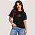 BLUSA COLCCI MANGA CURTA T-SHIRT PRETO FEMININO ADULTO - Imagem 1