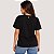 BLUSA COLCCI MANGA CURTA T-SHIRT PRETO FEMININO ADULTO - Imagem 3