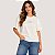 BLUSA COLCCI MANGA CURTA T-SHIRT OFFWHITE FEMININO ADULTO - Imagem 1