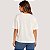 BLUSA COLCCI MANGA CURTA T-SHIRT OFFWHITE FEMININO ADULTO - Imagem 2
