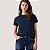 BLUSA LEVIS MANGA CURTA T-SHIRT ALGODÃO AZUL MARINHO FEMININO ADULTO - Imagem 1