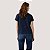 BLUSA LEVIS MANGA CURTA T-SHIRT ALGODÃO AZUL MARINHO FEMININO ADULTO - Imagem 2
