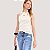 BLUSA COLCCI REGATA CANELADA OFFWHITE FEMININO ADULTO - Imagem 1