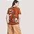 BLUSA COLCCI MANGA CURTA T-SHIRT MARROM FEMININO ADULTO - Imagem 2