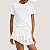 BLUSA COLCCI MANGA CURTA T-SHIRT OFFWHITE FEMININO ADULTO - Imagem 3