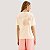 BLUSA LEZ A LEZ  MANGA CURTA T-SHIRT OFFWHITE ALGODÃO FEMININO ADULTO - Imagem 2