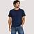 CAMISETA LEVIS MANGA CURTA SLIM ALGODÃO LISA AZUL MARINHO MASCULINO ADULTO - Imagem 1
