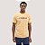 CAMISETA COLCCI MANGA CURTA BEGE SLIM ALGODÃO MASCULINO ADULTO - Imagem 1