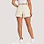 SHORT LEVIS JEANS BRUTO OFFWHITE  BASICO FEMININO ADULTO - Imagem 2