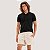 POLO COLCCI MANGA CURTA PRETO SLIM ALGODÃO MASCULINO ADULTO - Imagem 1