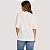 BLUSA COLCCI MANGA CURTA ALGODÃO OFFWHITE FEMININO ADULTO - Imagem 2