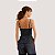 BLUSA LEZ A LEZ REGATA PEPLUM AZUL JEANS FEMININO ADULTO - Imagem 2