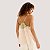 BLUSA LEZ A LEZ REGATA VISCOLINHO BEGE FEMININO ADULTO - Imagem 2