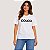 BLUSA COLCCI MANGA CURTA T-SHIRT OFFWHITE FEMININO ADULTO - Imagem 1