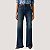CALÇA LEVIS RIBCAGE JEANS ESCURO COM ELASTANO FEMININO ADULTO - Imagem 1
