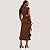 VESTIDO COLCCI REGATA POLIAMIDA MARROM FEMININO ADULTO - Imagem 2