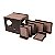 Playground Tygra - 1 Nicho + 2 Prateleira G + 4 Prateleiras M - Imagem 2