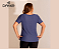 Blusa Carmel Side Marinho - Imagem 2