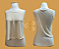 Regata Transpassada Carmel Off White - Imagem 1