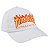 Boné Thrasher Dad Hat  Flame Logo Branco - Imagem 1