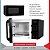 MICRO-ONDAS PRETO AMIC01 32LTS 1.400W - Imagem 2