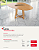 MESA THALIA 1800X1300X780- OVAL - CINAMOMO - Imagem 1