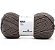 Fio Nina Pingouin 100g - 0806 Mescla Cinza - Imagem 1